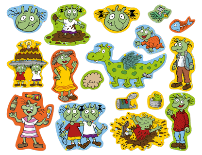 Die Olchis XXL Konfetti