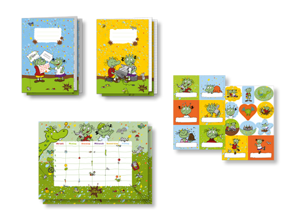 Die Olchis Schulanfang Set