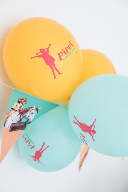 Pippi Langstrumpf Ballons