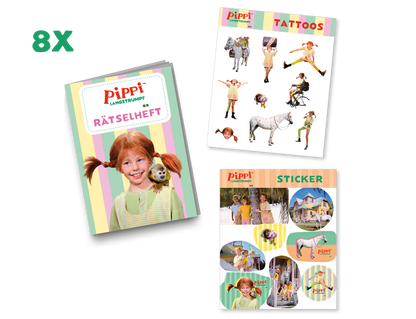 Pippi Langstrumpf Set
