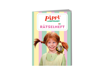 Pippi Langstrumpf Mal und Rätselheft