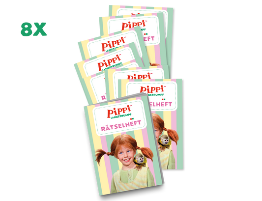 Pippi Langstrumpf Rätselhefte Set