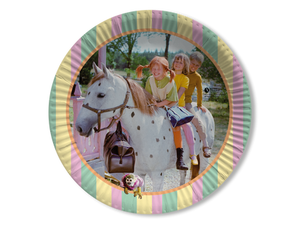 Pippi Langstrumpf Pappteller