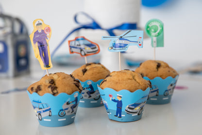 Polizei Muffin Picker