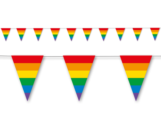 Pride Regenbogen Wimpelkette