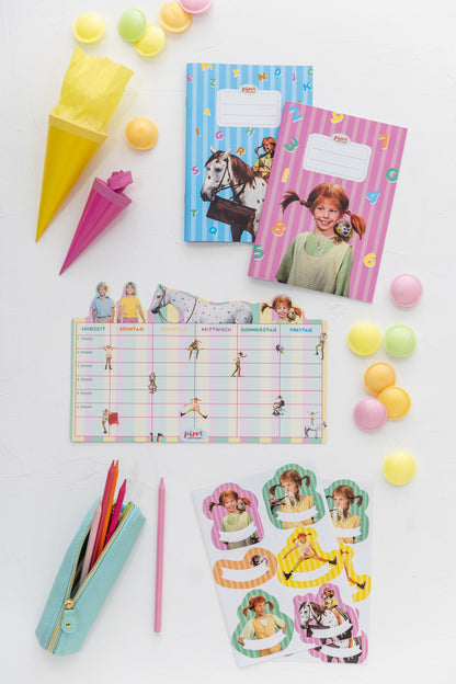 Pippi Langstrumpf Schulanfang Set