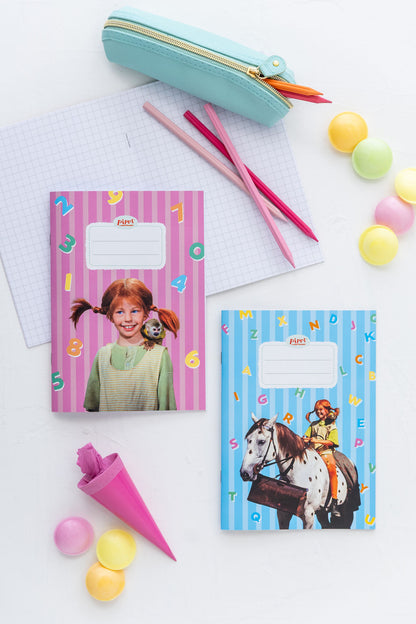 Pippi Langstrumpf Schulheft Rechnen