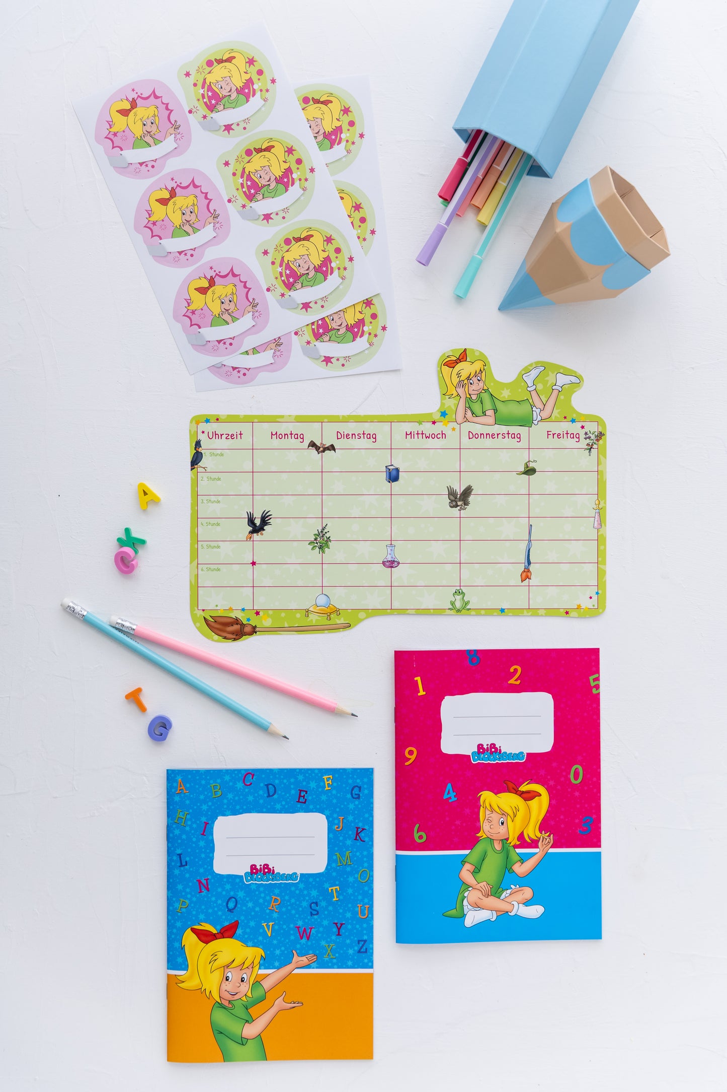 Bibi Blocksberg Schulanfang Set