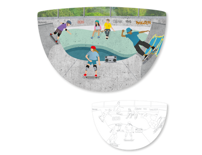 Skaterpark Platzset