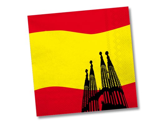 Spanien Servietten Kirche