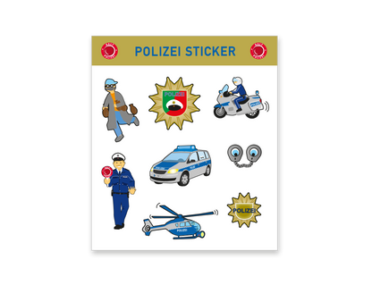 Polizei Sticker