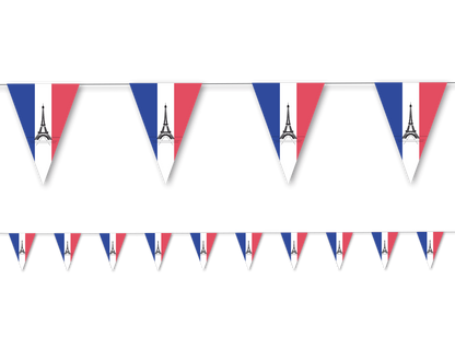 Frankreich Wimpelkette